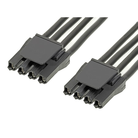 Molex Wire Connector, 10 AWG Max, Black, 34 A 2160101041